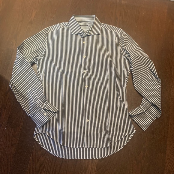 Men's striped shirt from Brian & Barry Milano. - Picture 1 of 7